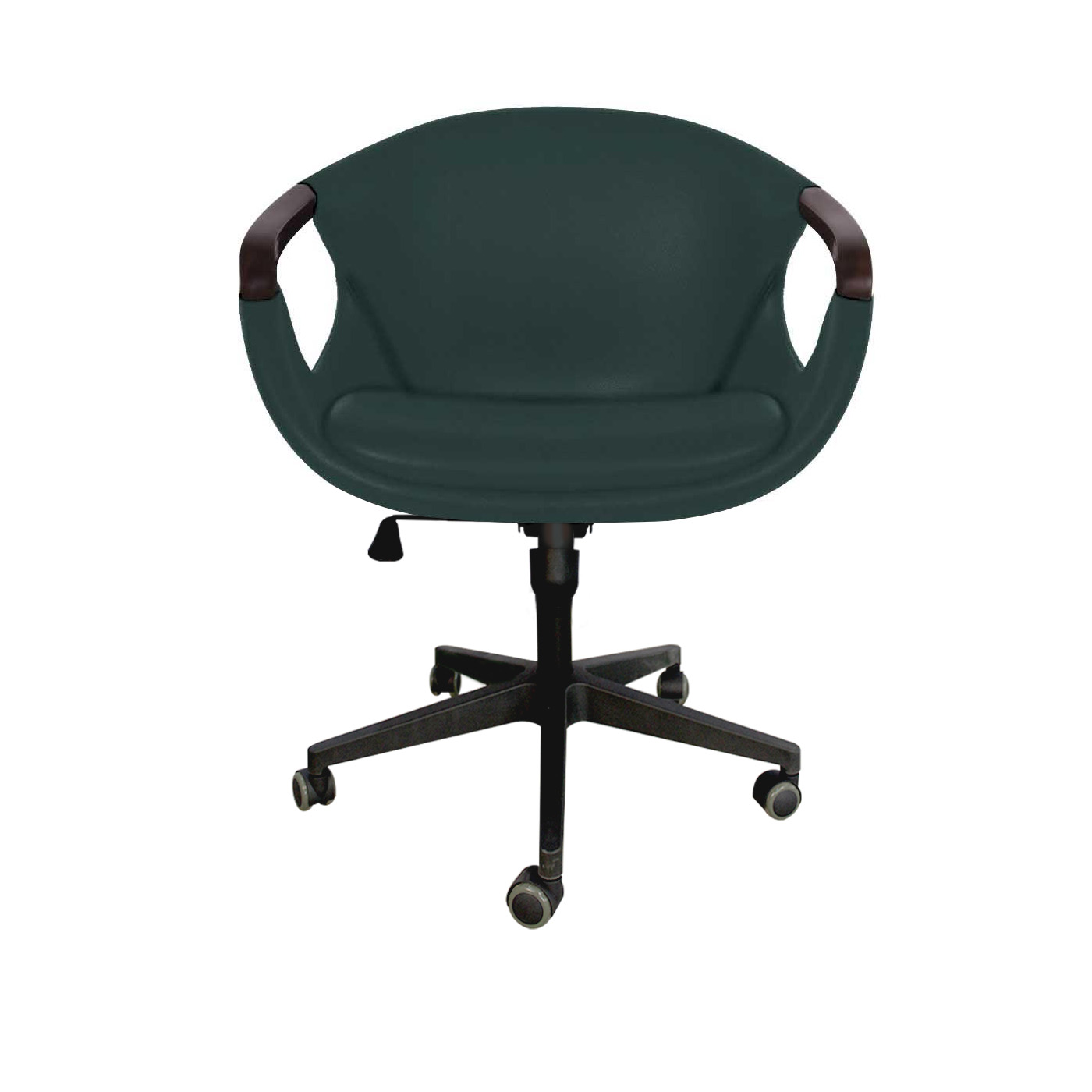 Asheville Pine Green Dark Office Chair