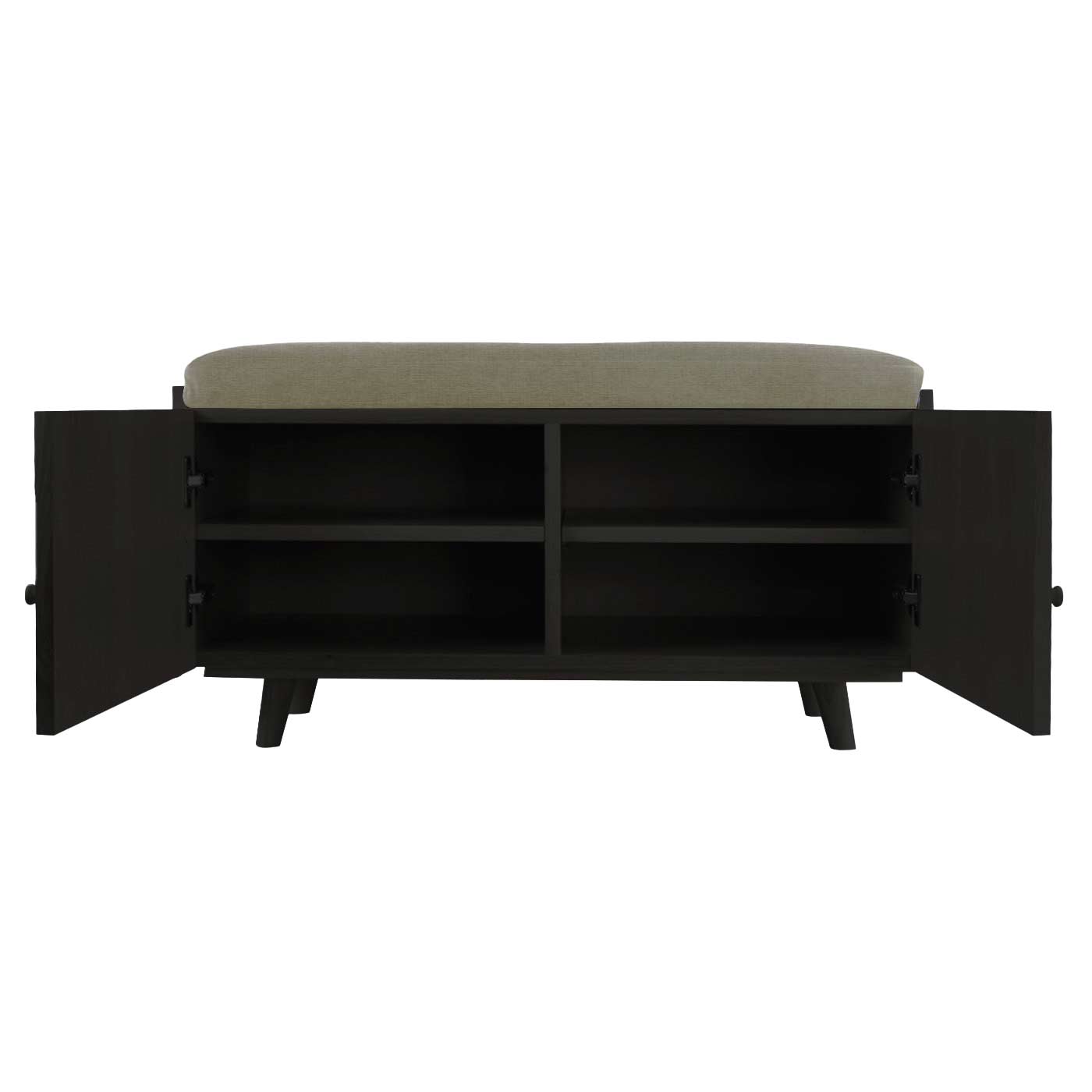 Elgin Ebony Shoe Rack