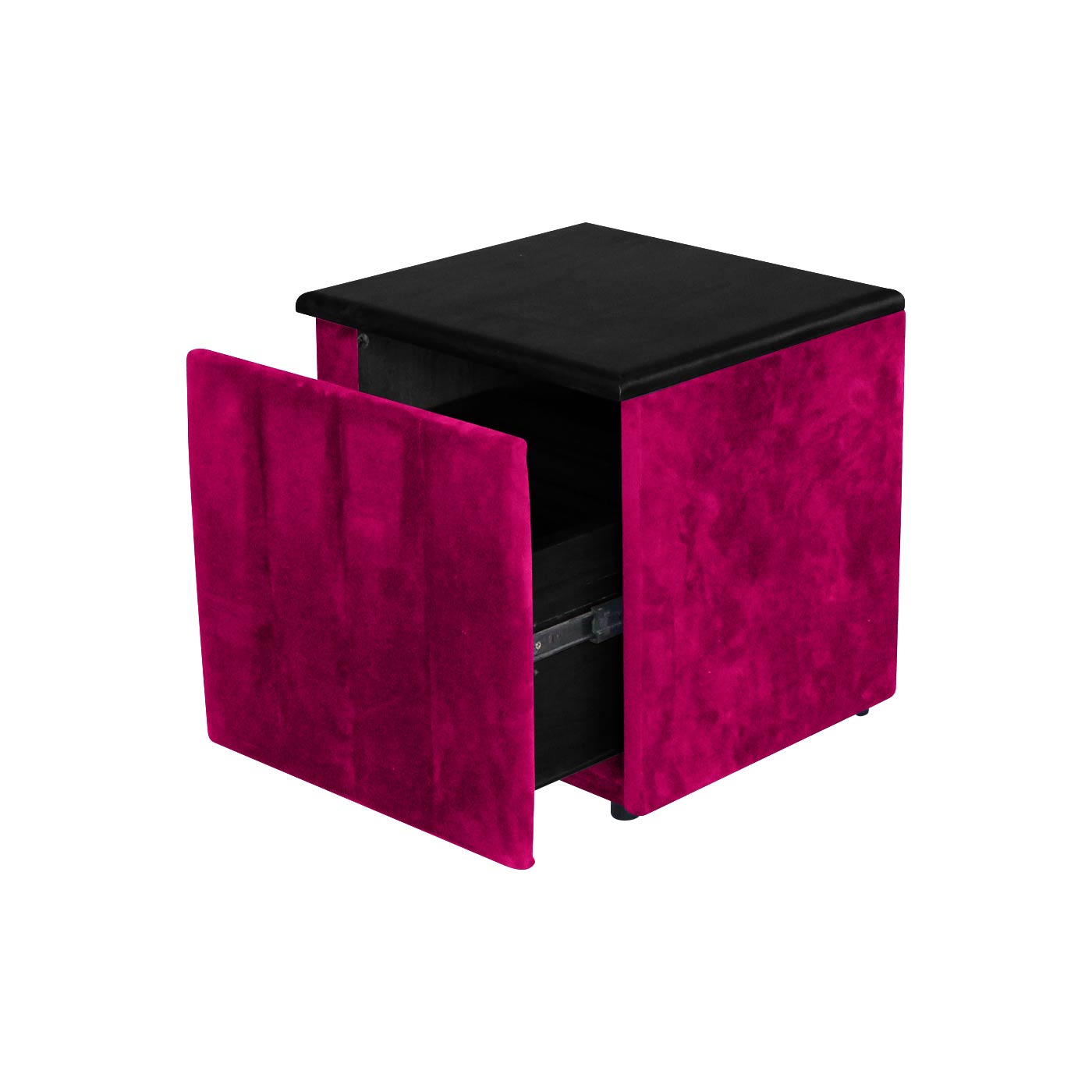 Melrose Ebony Bedside Table