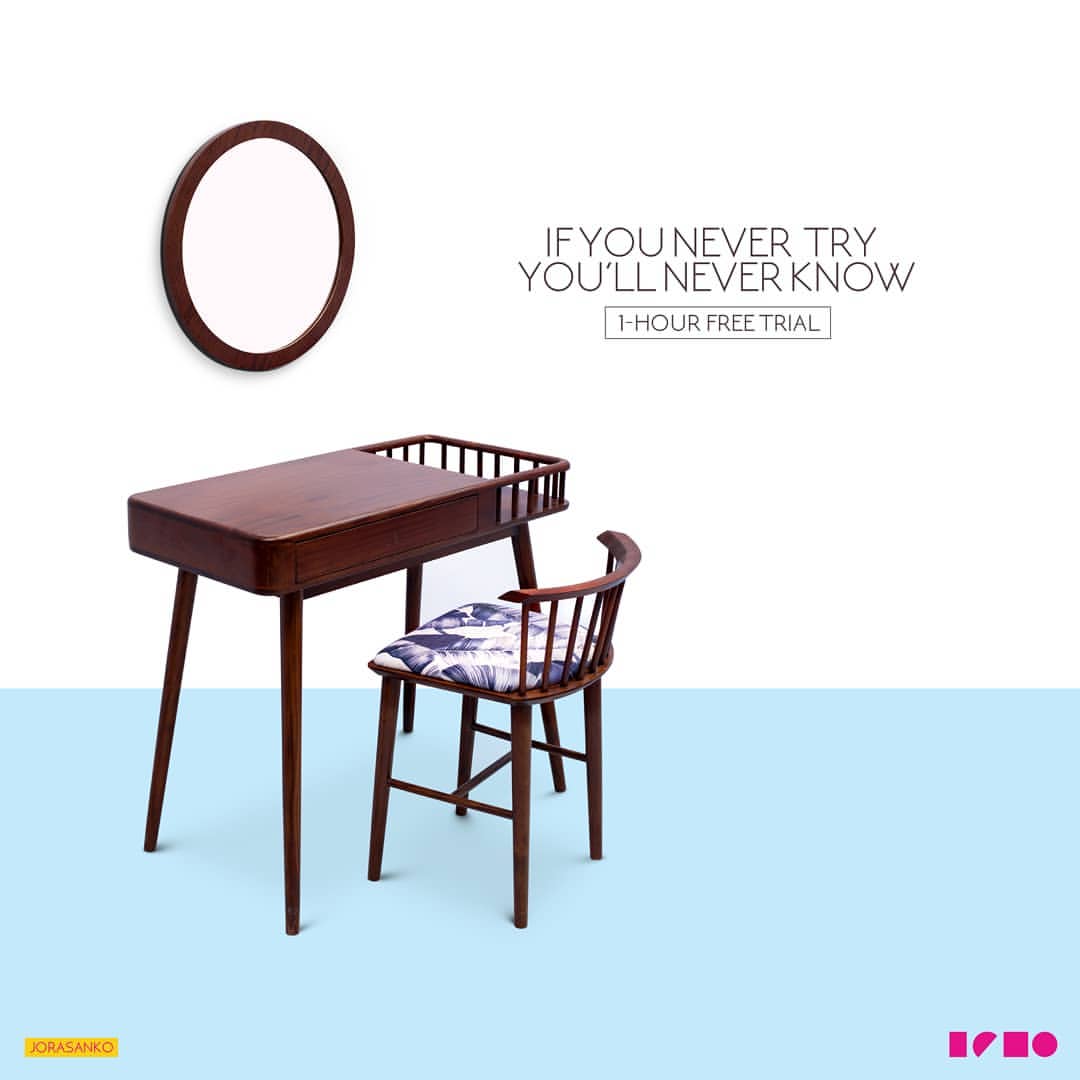 Jorasanko Dressing Table Chair