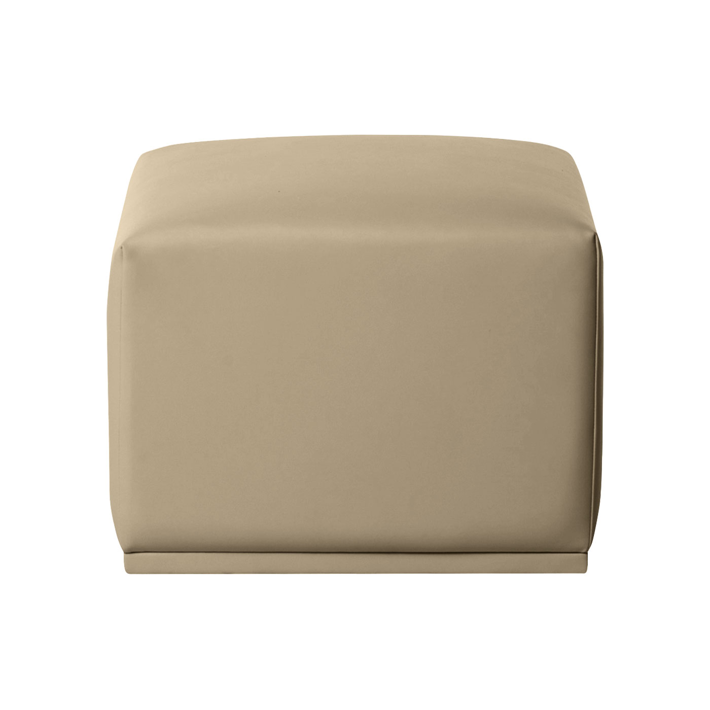 St. Pauli Faux Leather Ottoman