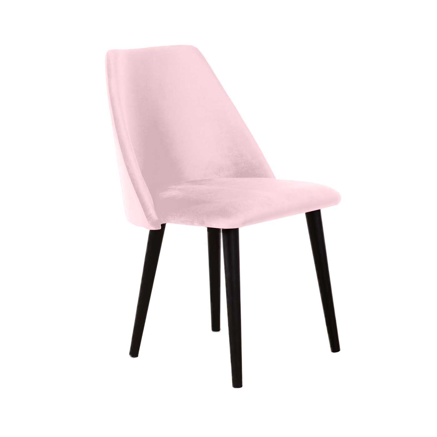Elgin Pink Black Dining Chair