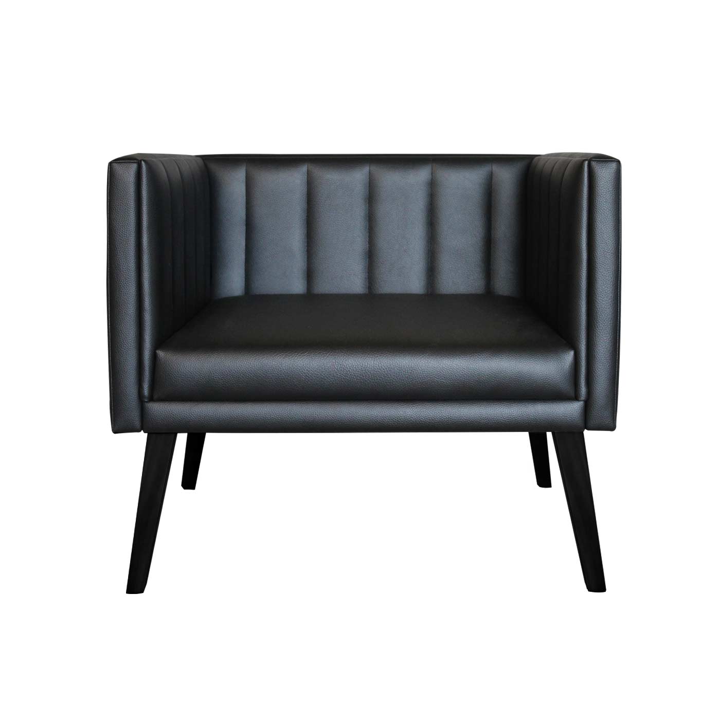 Melrose Black Single Sofa