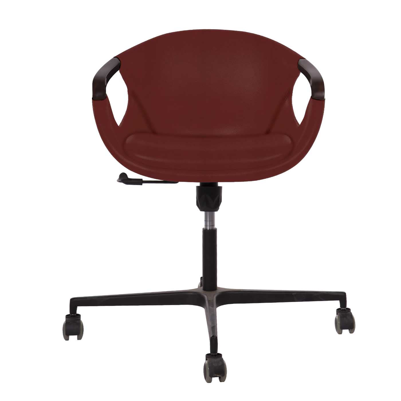 Asheville Maroon Dark Office Chair