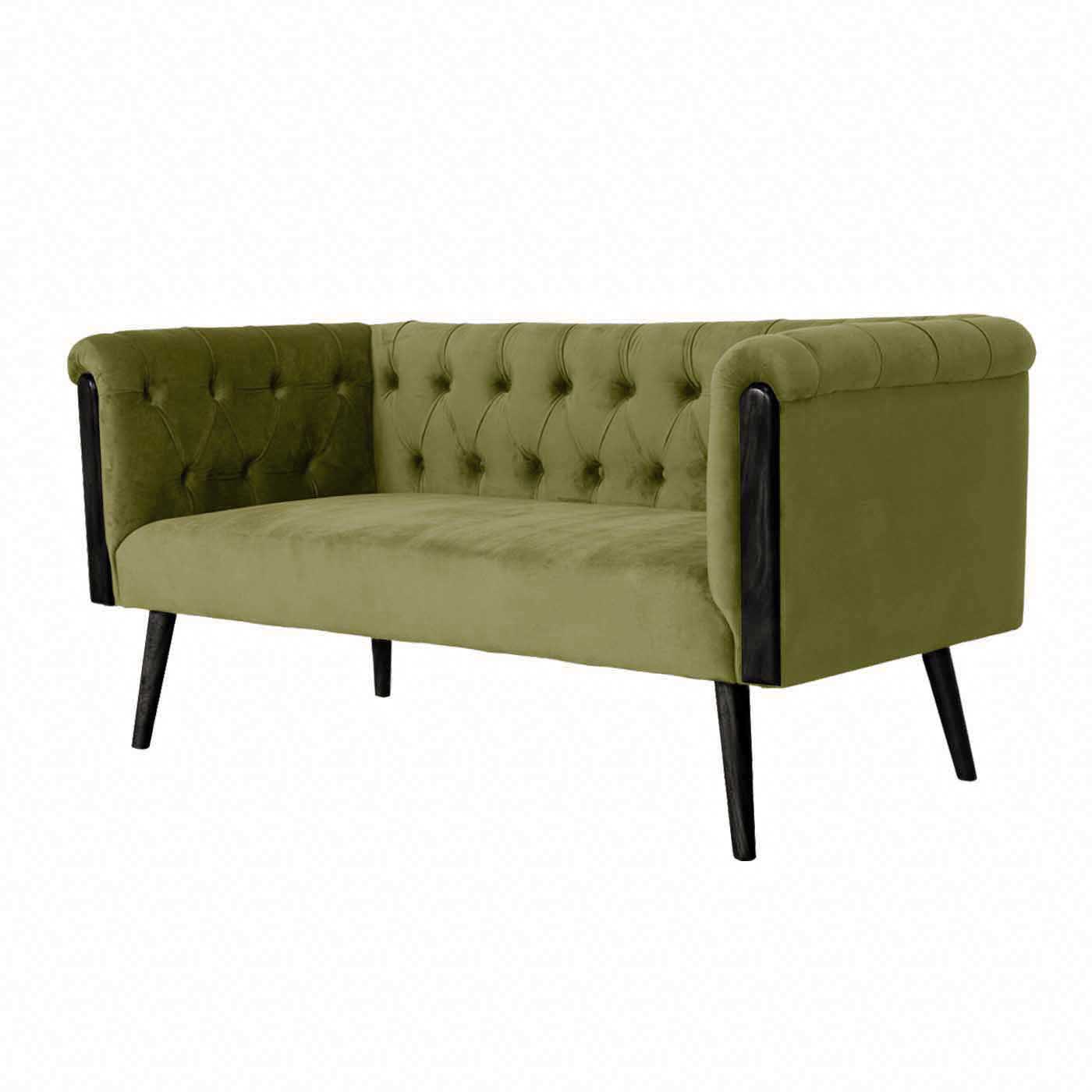 Chesterfield  Ebony Double Sofa