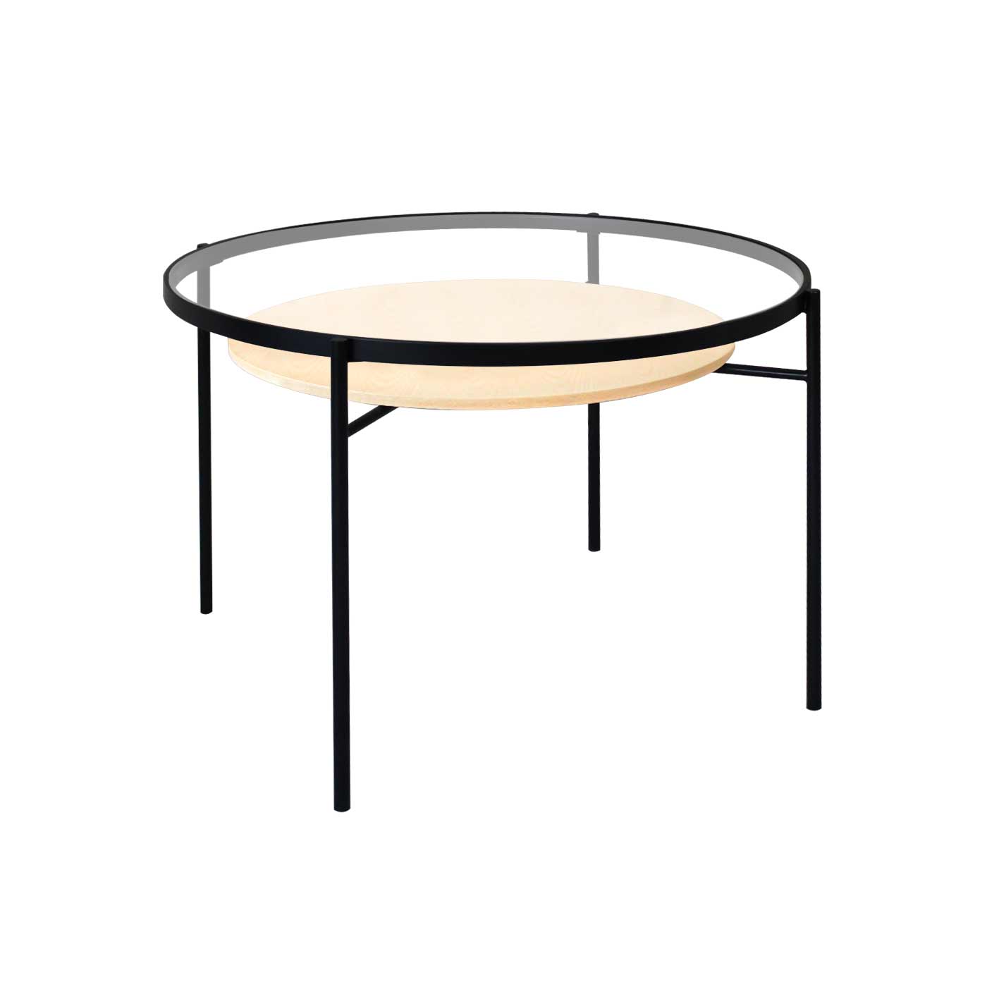 Sheffield Glass Round Conference Table