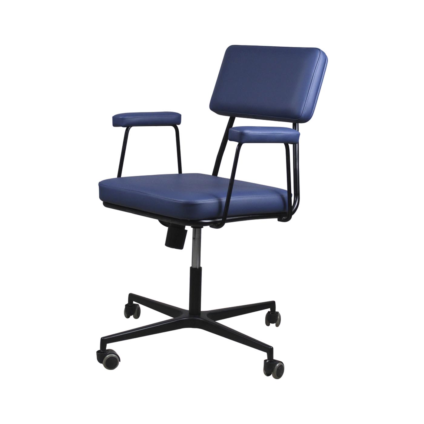 Noblitt Blue Work Chair