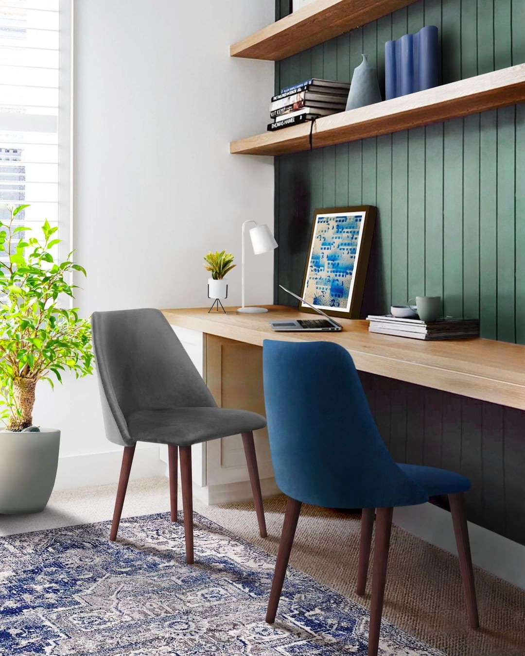 Elgin  Dark Dining Chair