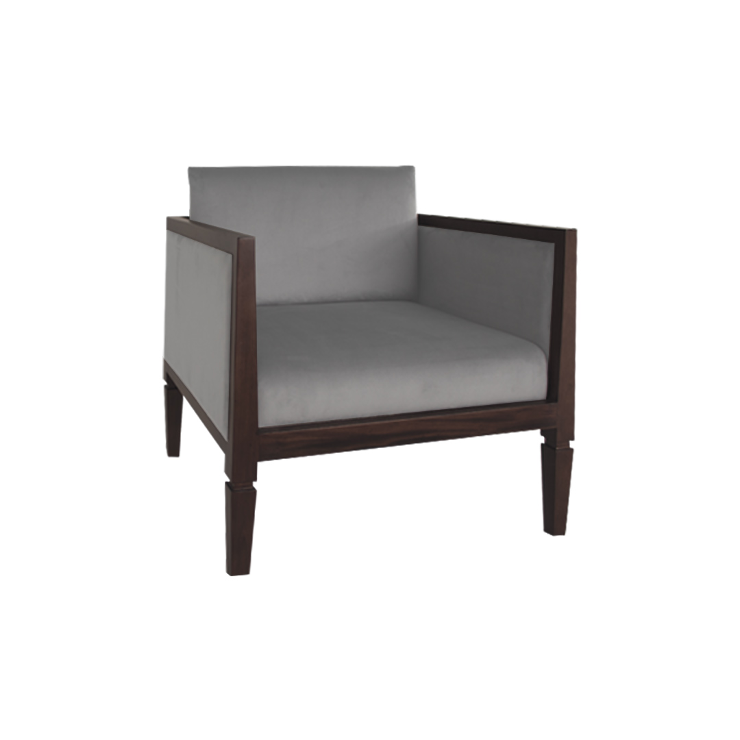 Galle Dark Single Sofa