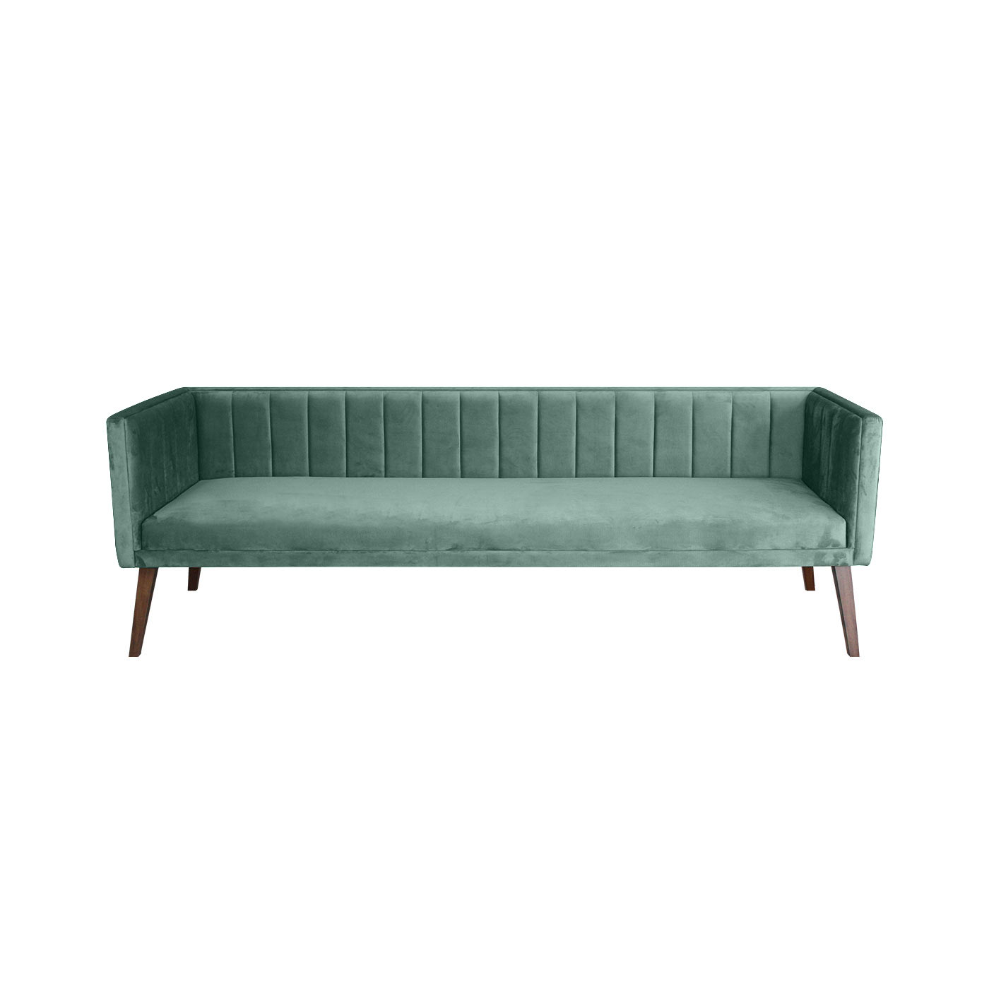 Melrose Aqua Green Dark Three Seater Sofa