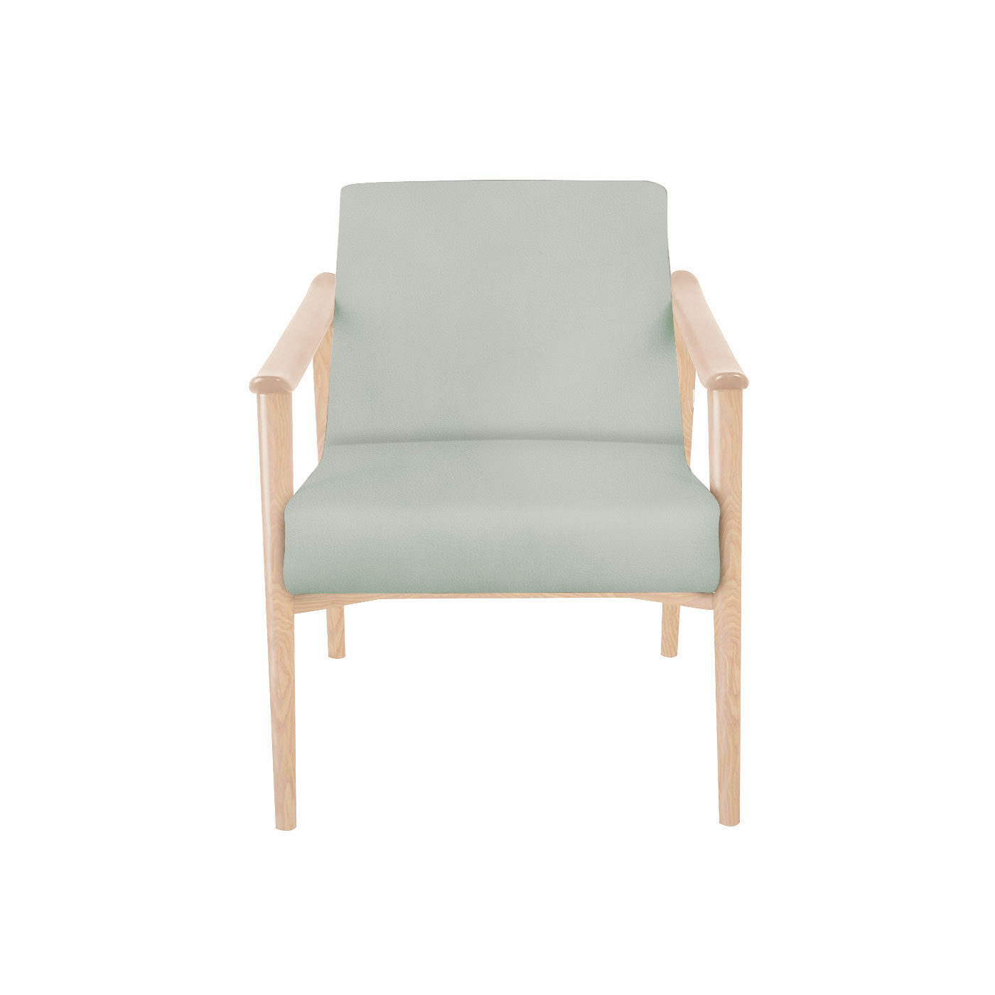 Williamsburg Faux Leather Light Arm Chair