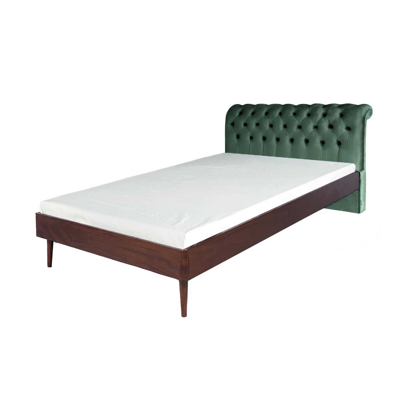 Chesterfield  Dark Queen Bed