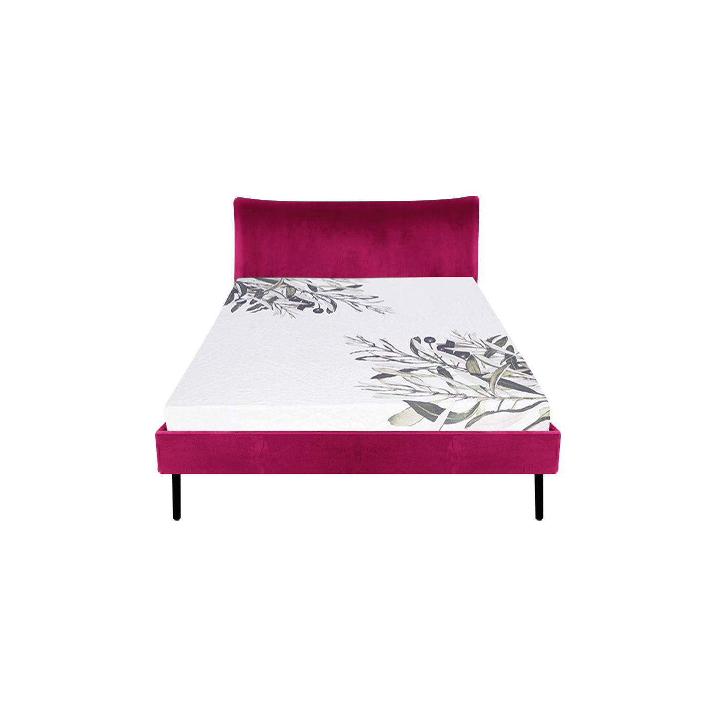Dessau Magenta Single Bed