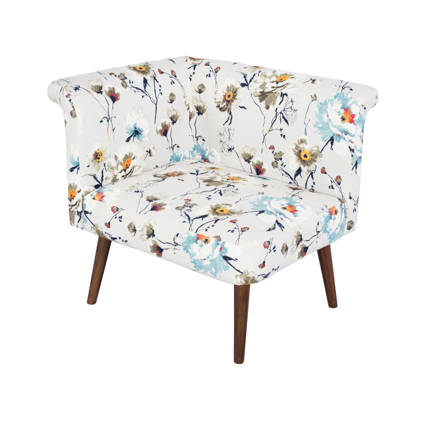 Pompeii  Dark Left Hand Single Sofa