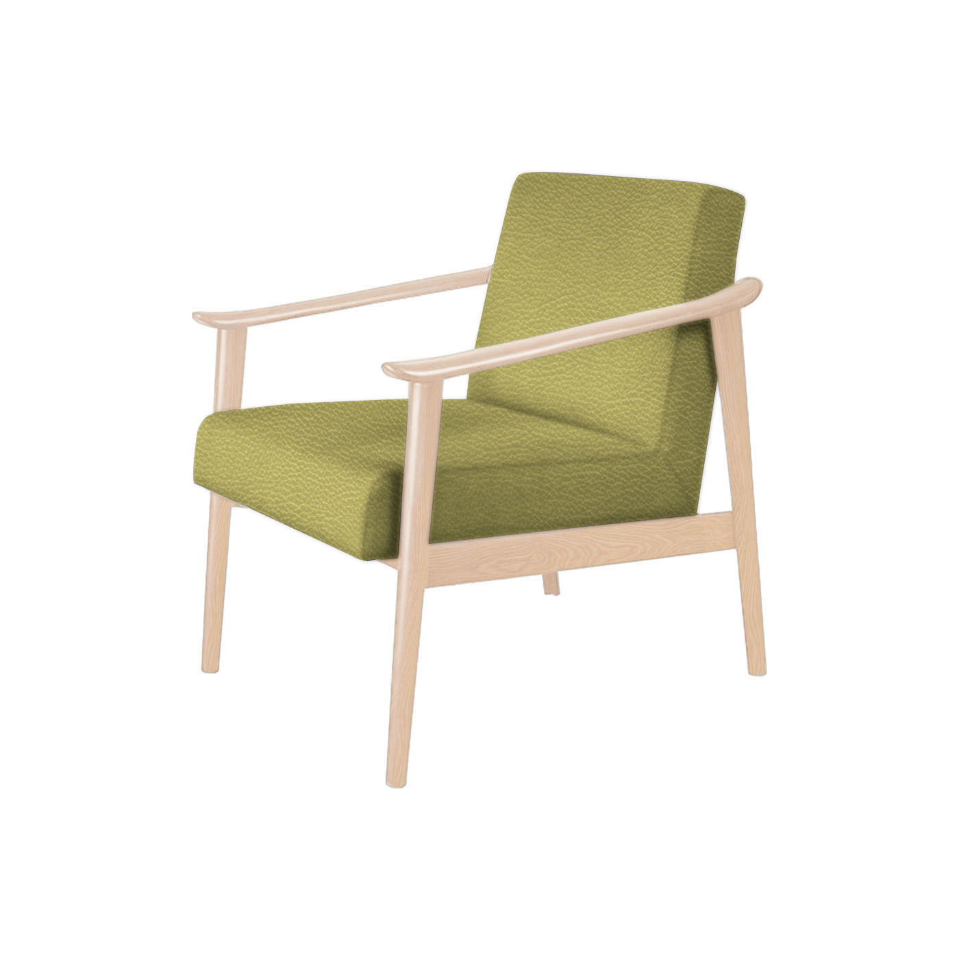 Williamsburg Faux Leather Light Arm Chair
