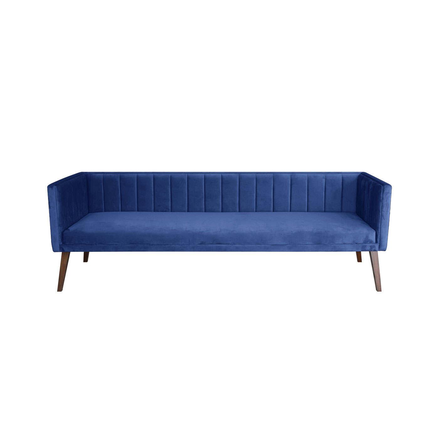 Melrose Dark Blue Dark Three Seater Sofa