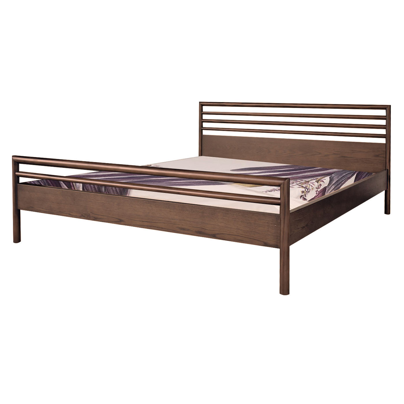 Malacca Dark King Bed
