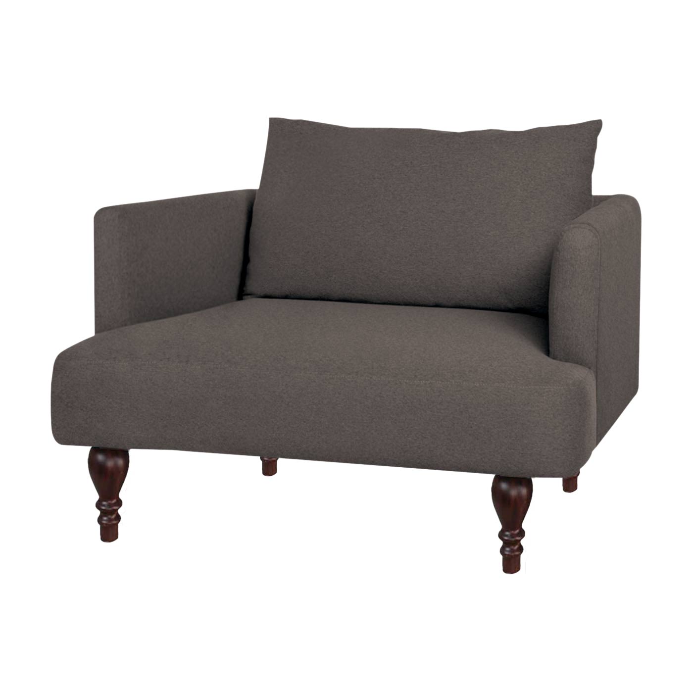 Rosewall Dark Single Sofa