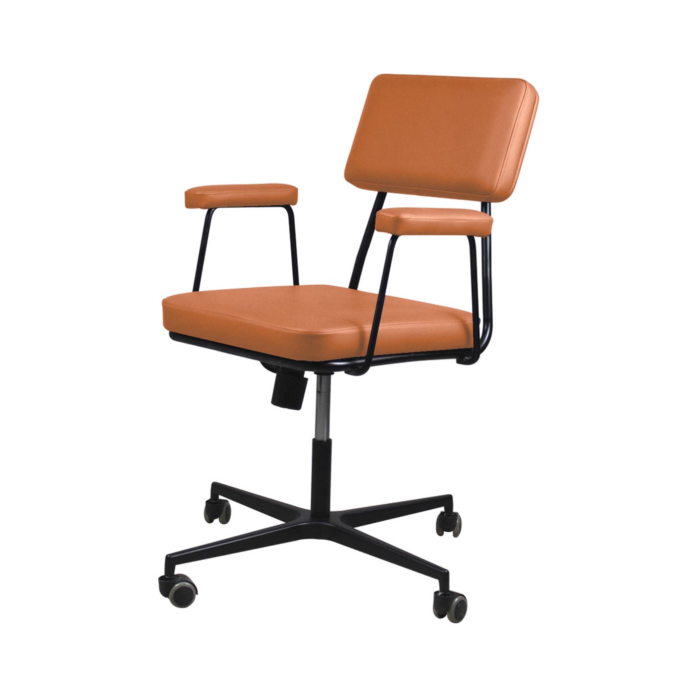 Noblitt Orange Work Chair