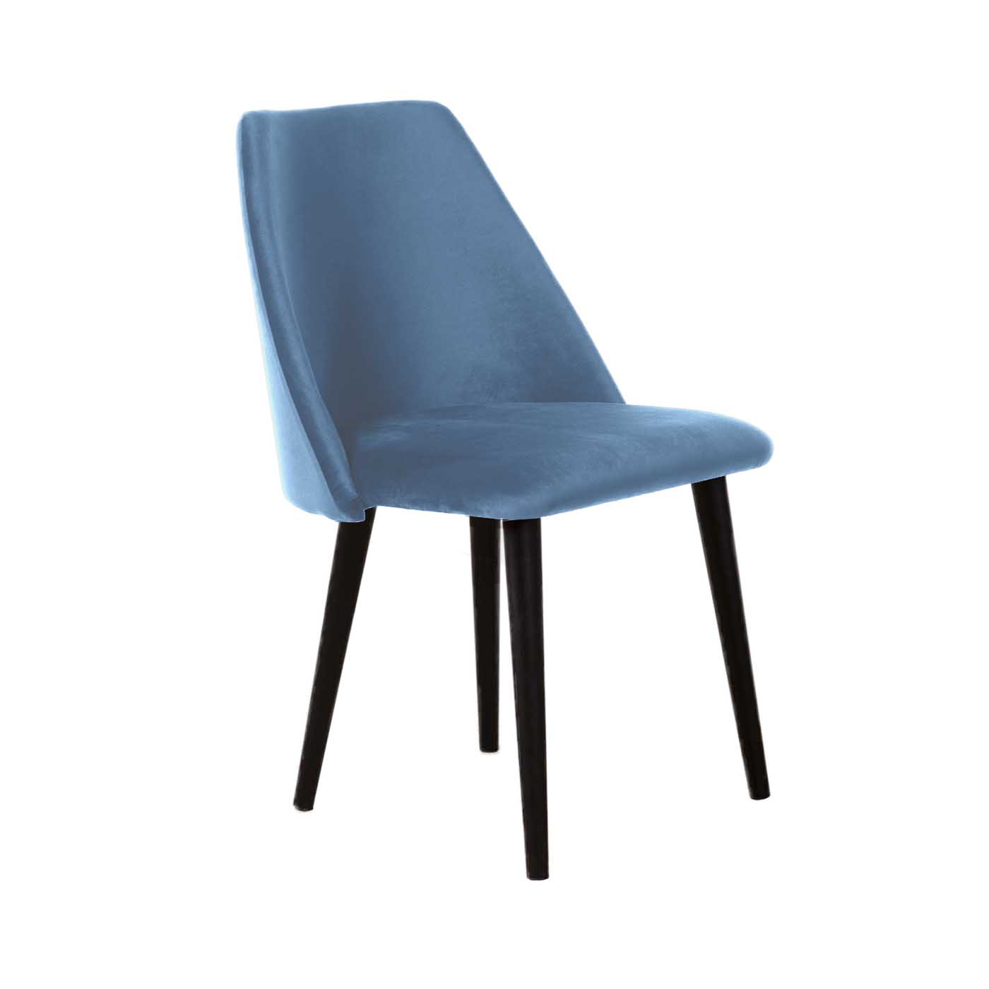 Elgin Light Blue Black Dining Chair