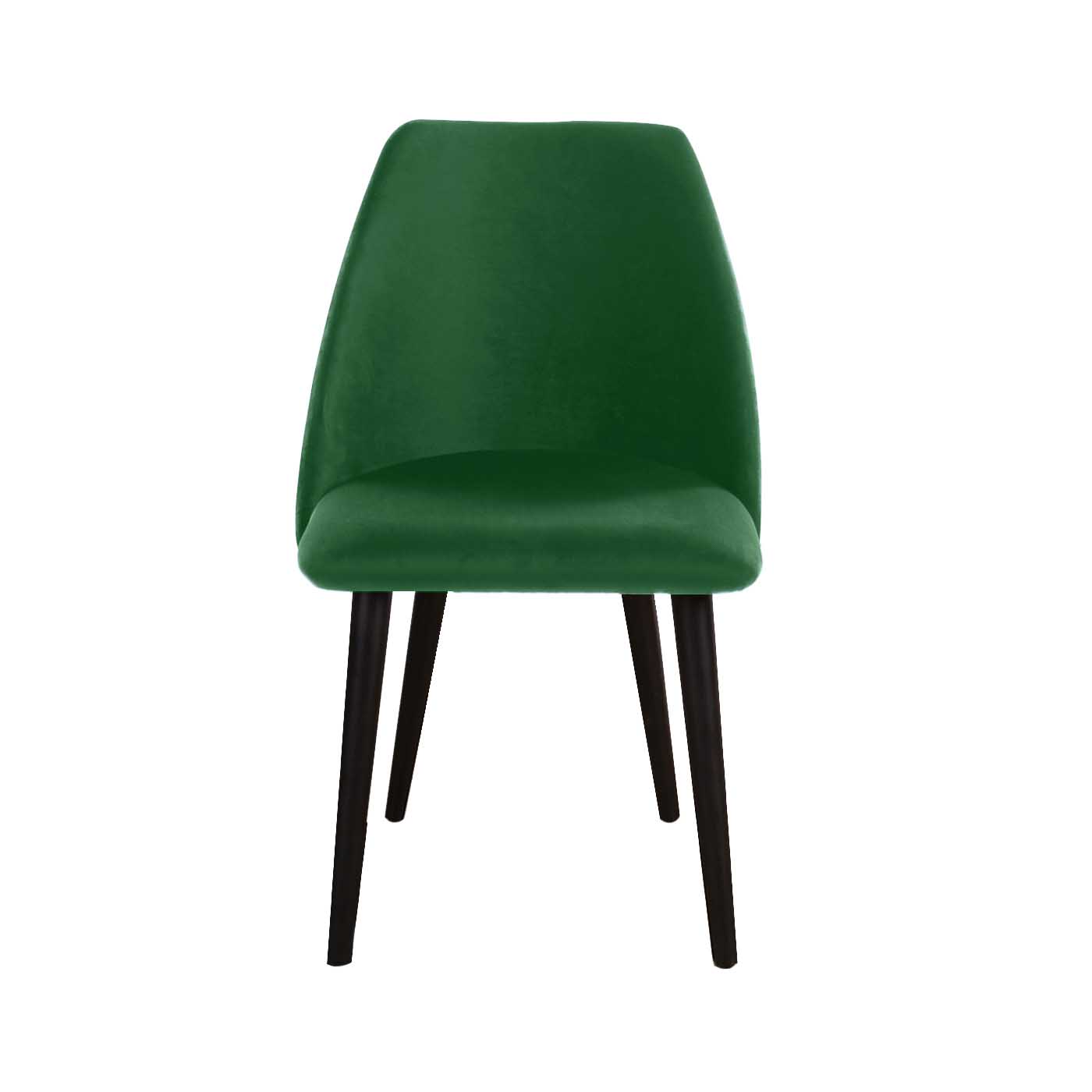 Elgin Green Black Dining Chair