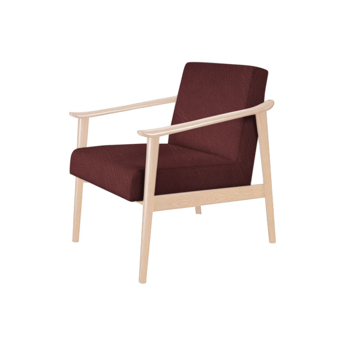 Williamsburg Faux Leather Light Arm Chair
