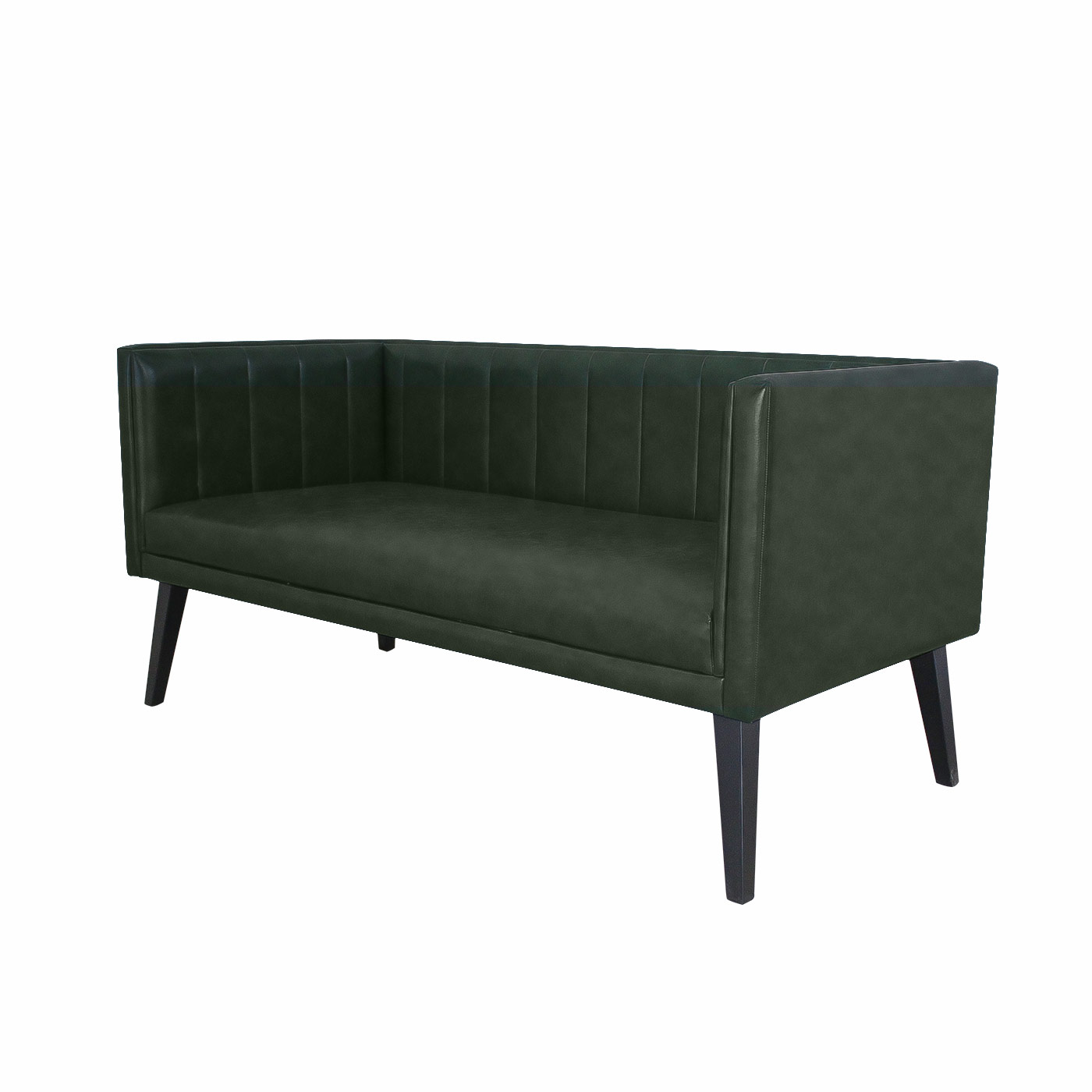 Melrose Green Black Double Sofa