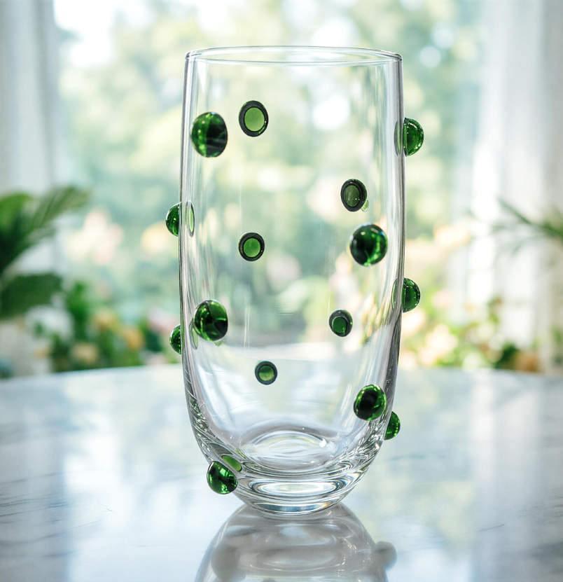 Dot Moss Glass