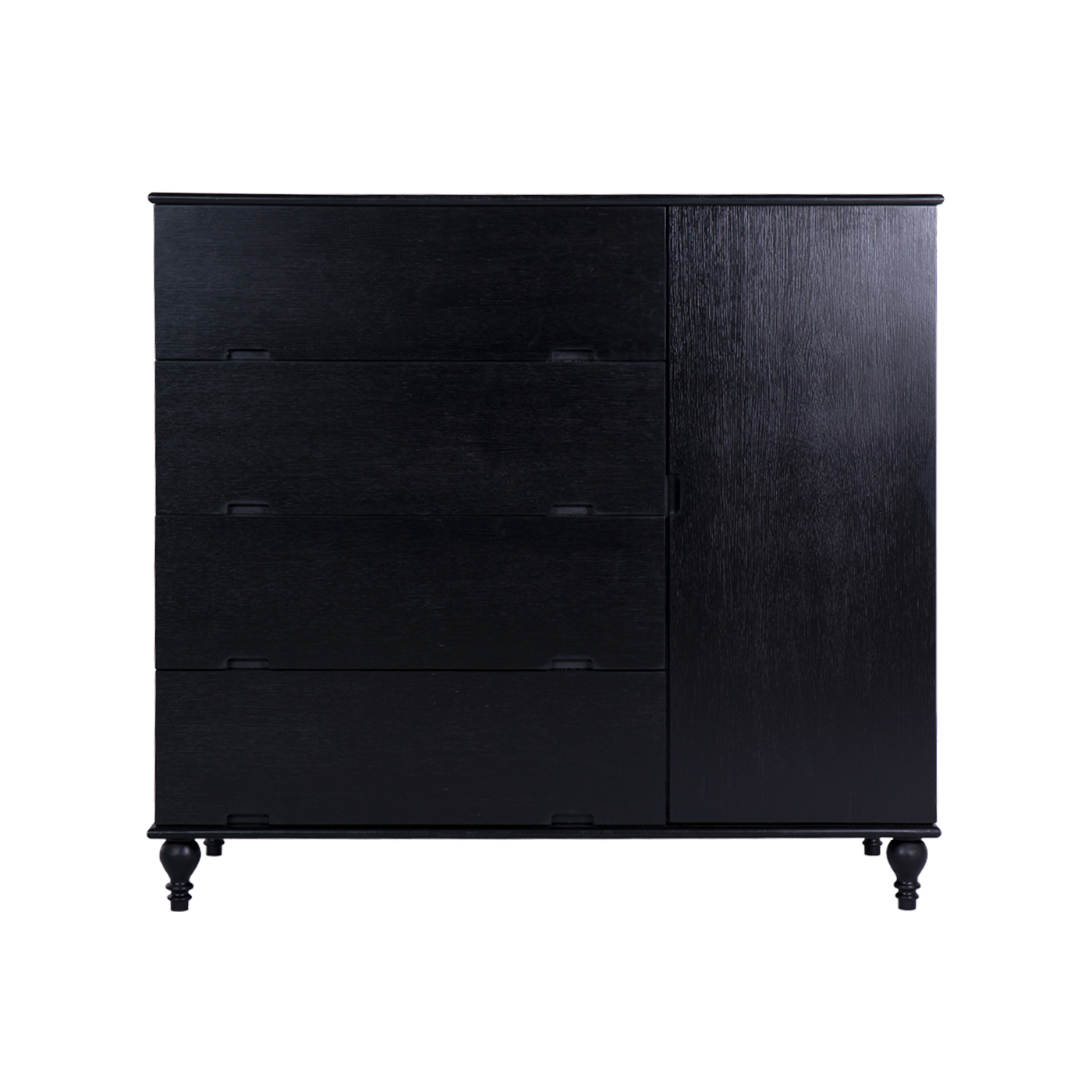 Rosewall Black Chest of Drawers