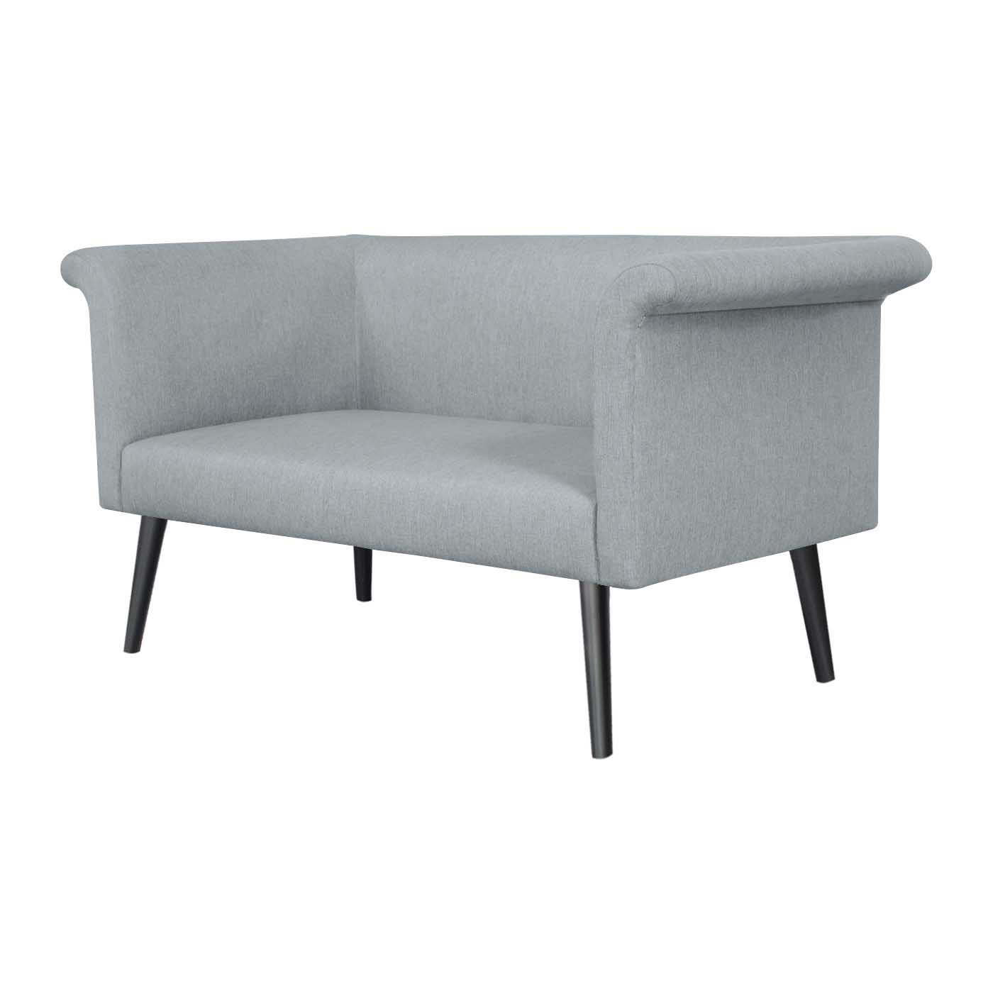 Pompeii  Ebony Double Sofa