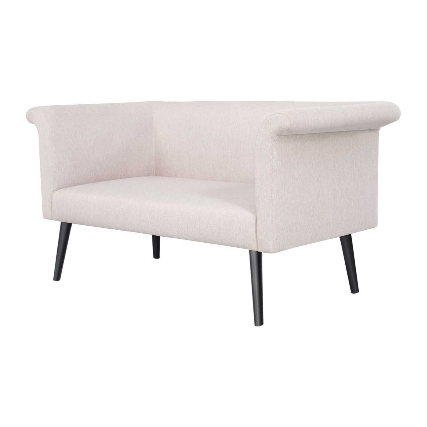 Pompeii  Ebony Double Sofa