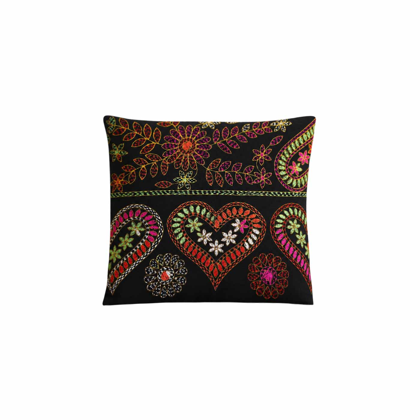 Nakhsikantha Black Cushion
