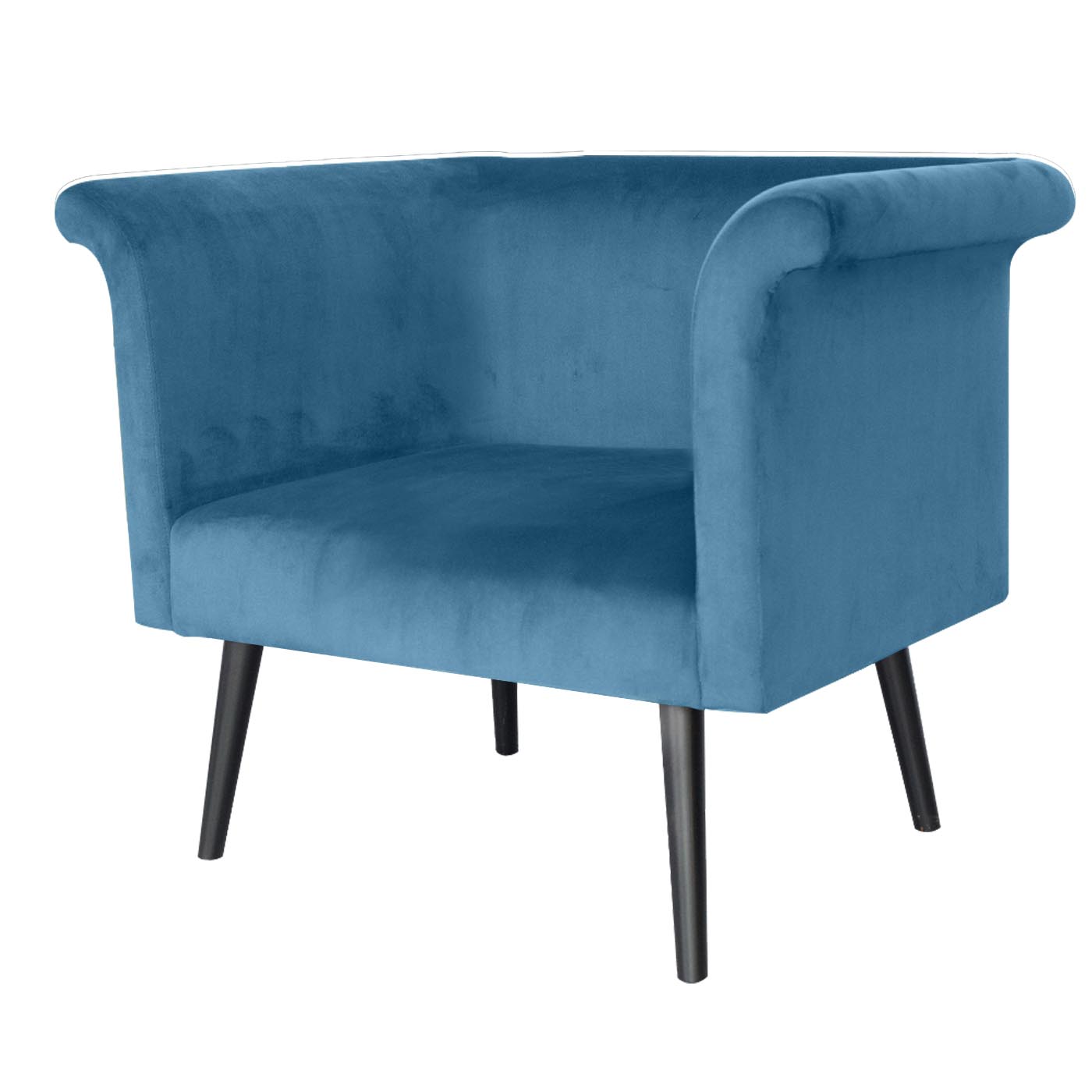 Pompeii  Ebony Single Sofa