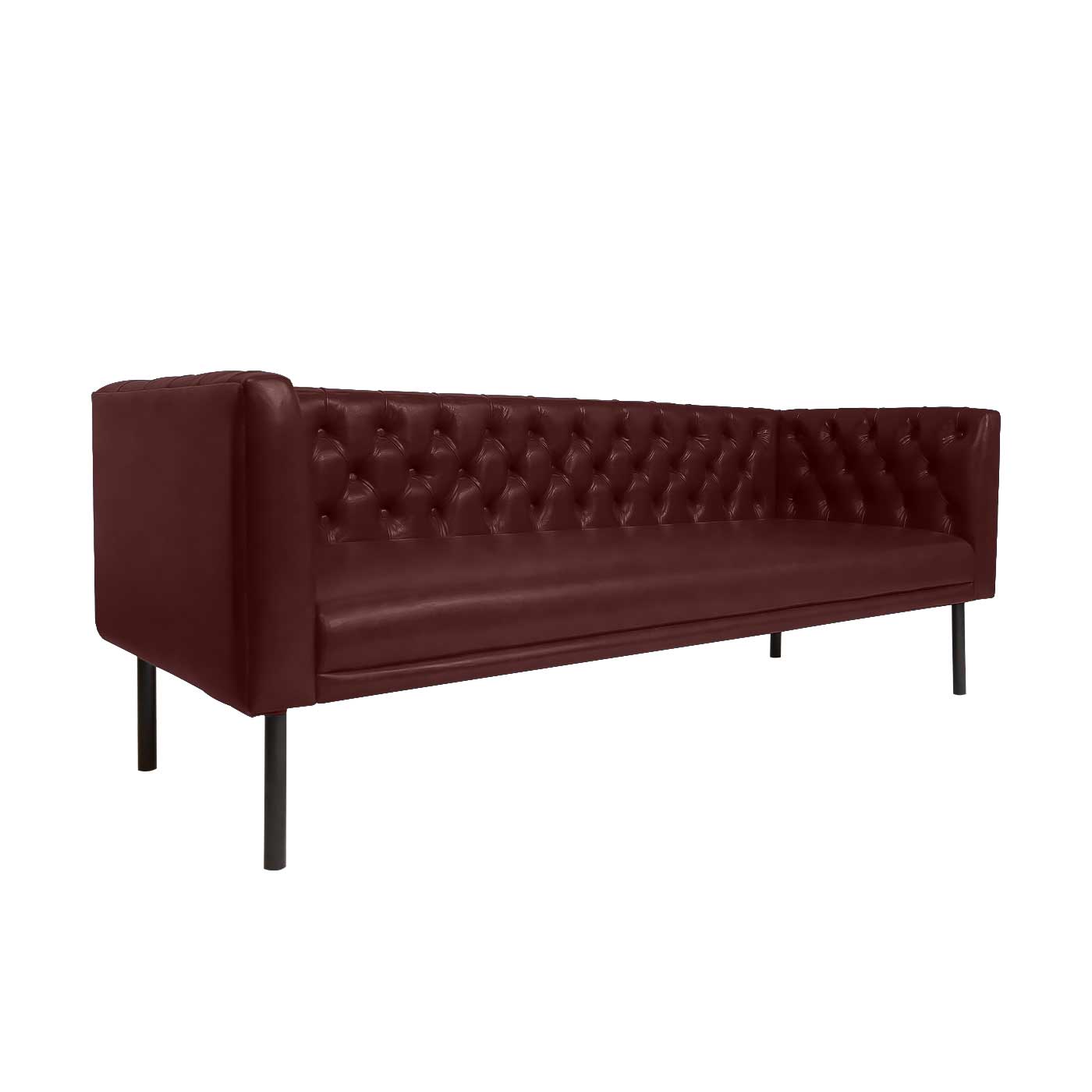 Sheffield Faux Leather Double Sofa