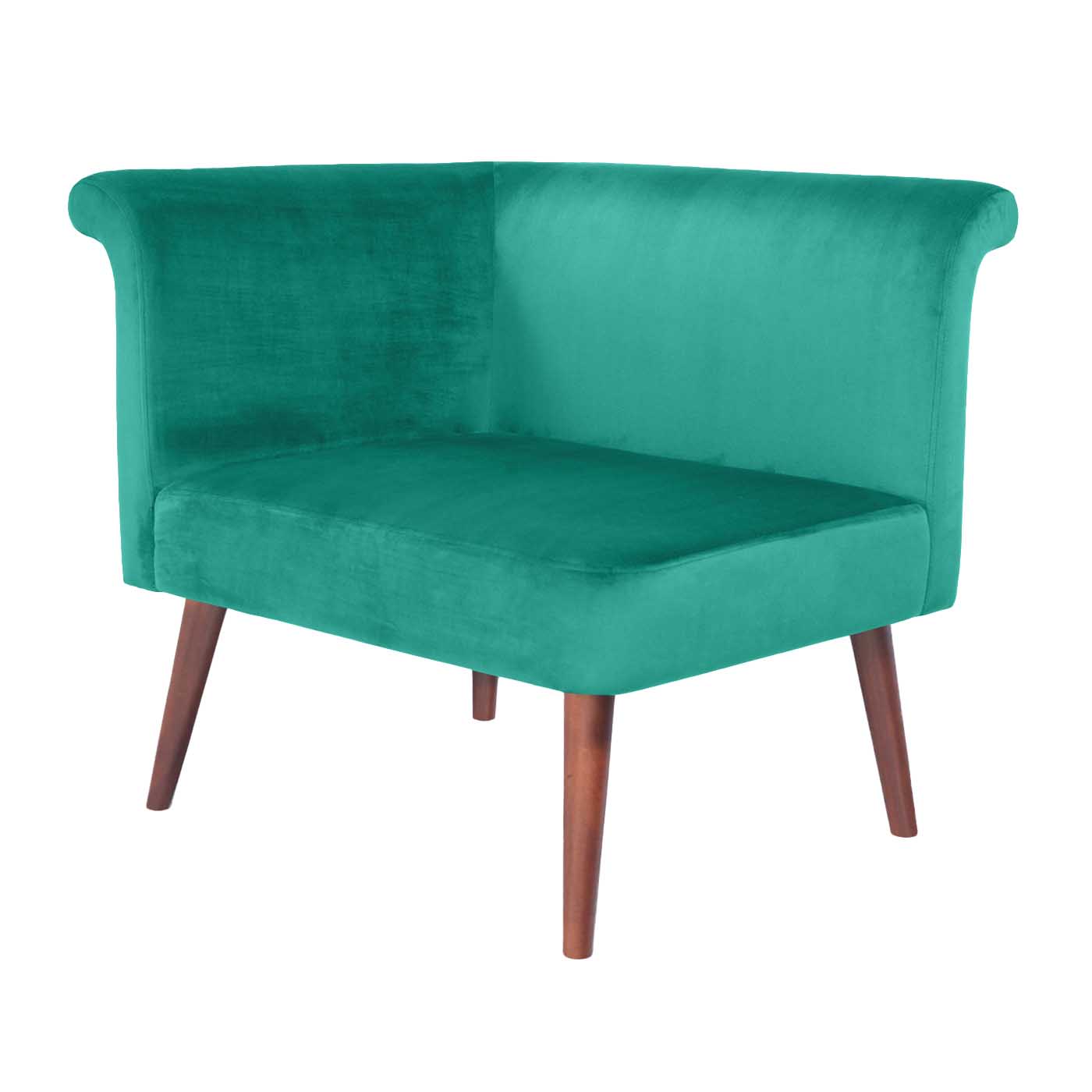 Pompeii  Dark Left Hand Single Sofa