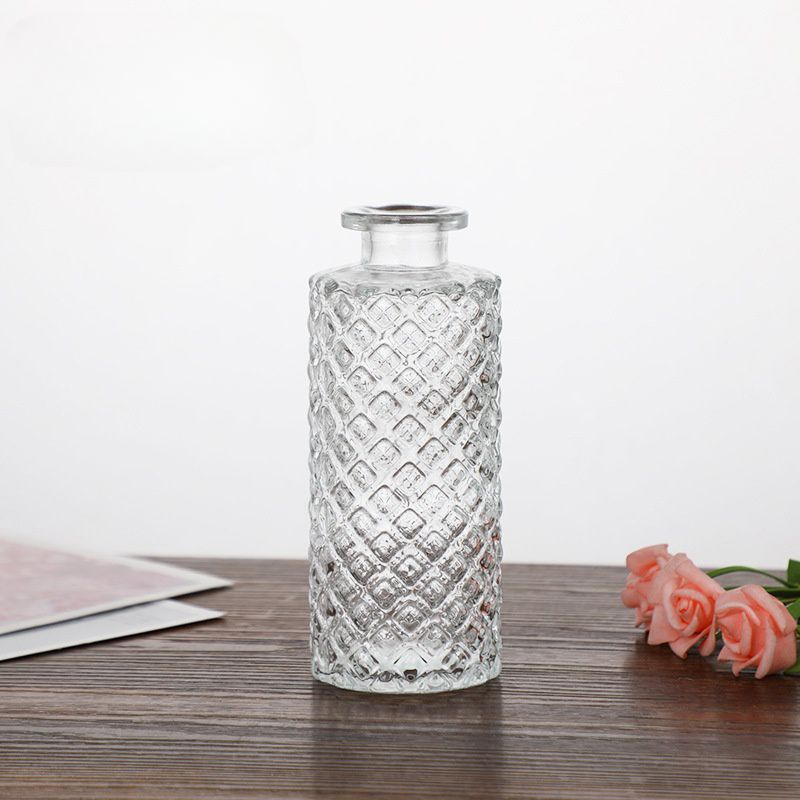 Verre Faceted Tall Vase