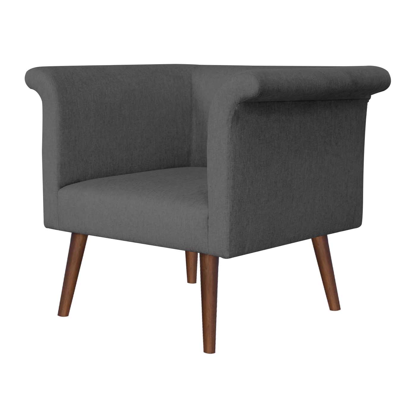 Pompeii  Dark Single Sofa