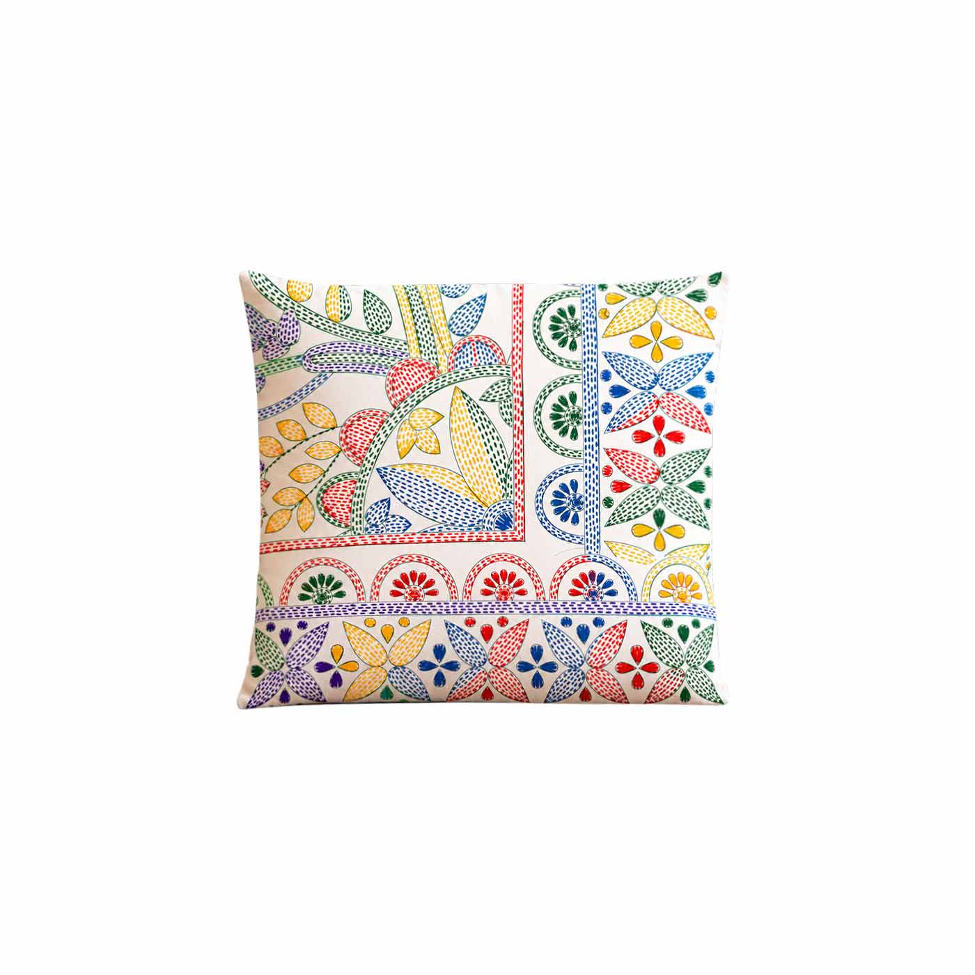Nakhsikantha White Cushion