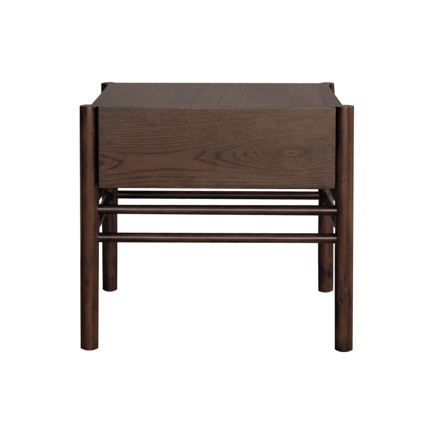 Malacca Dark Bedside Table