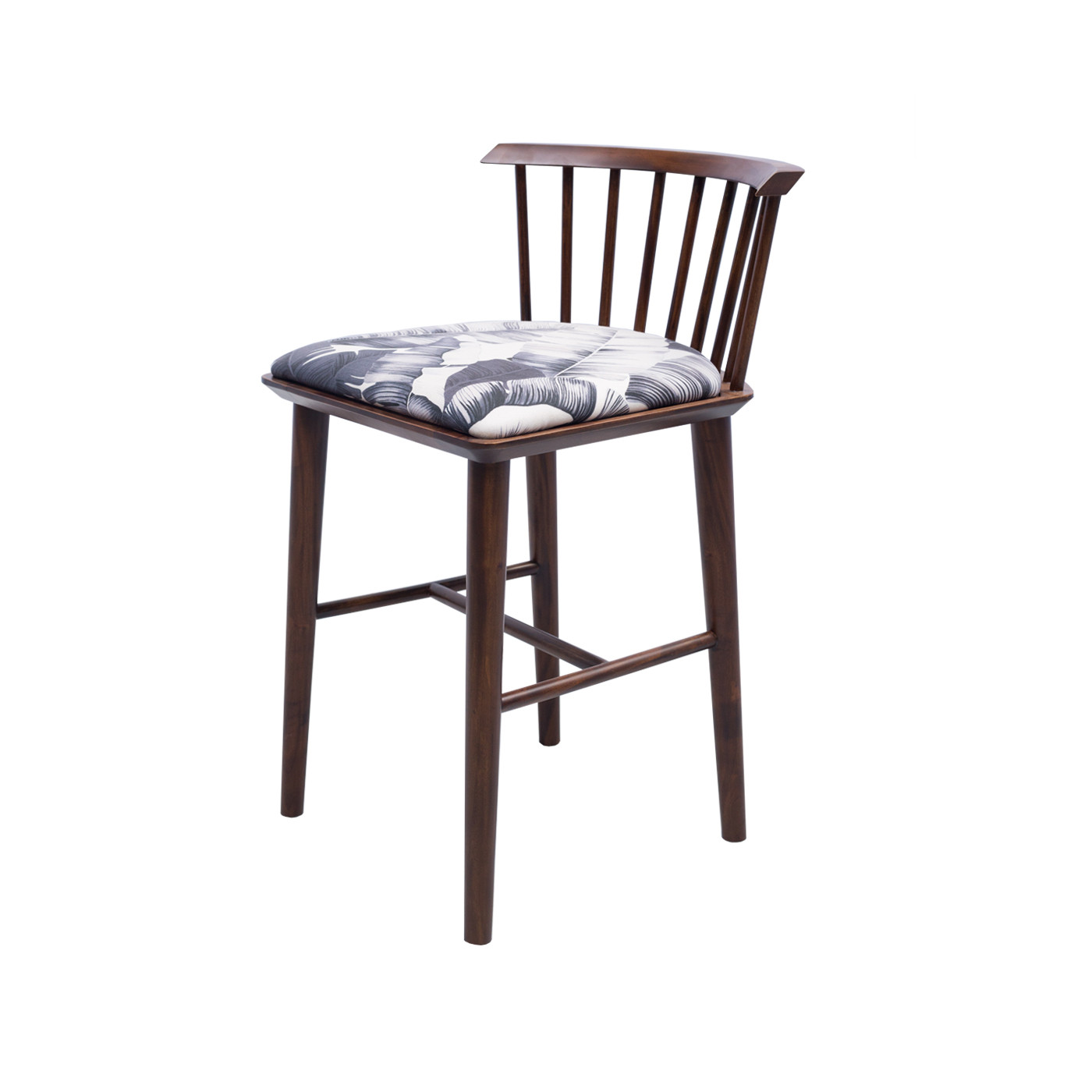 Jorasanko Printed Dark Dressing Table Chair