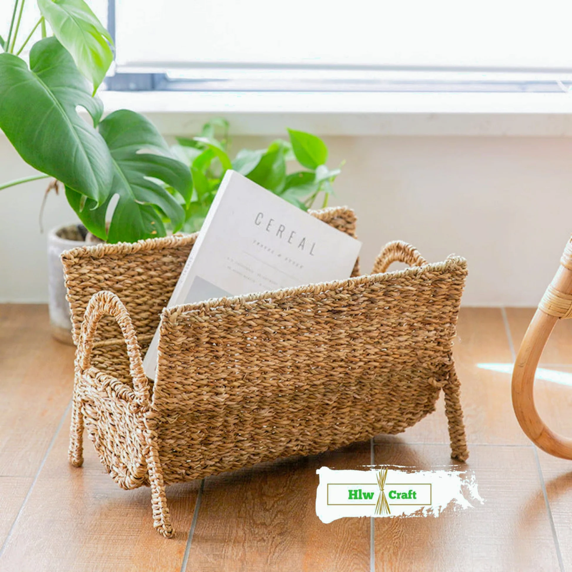 Braided Magazine Rack