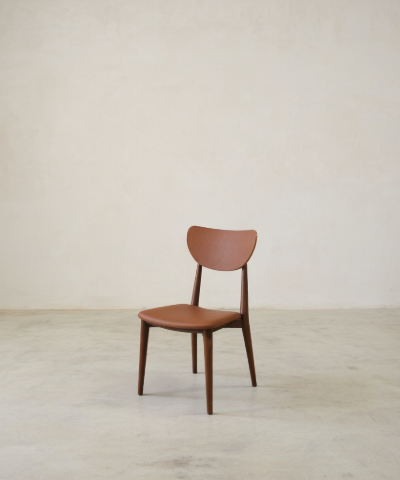 Williamsburg Faux Leather Dark Dining Chair
