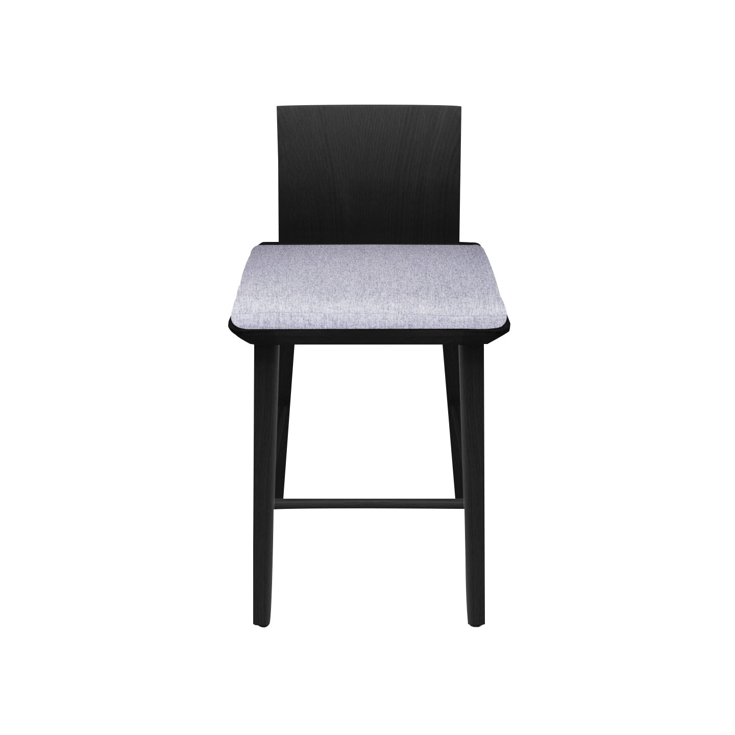 Muko Grey Black Bar Chair