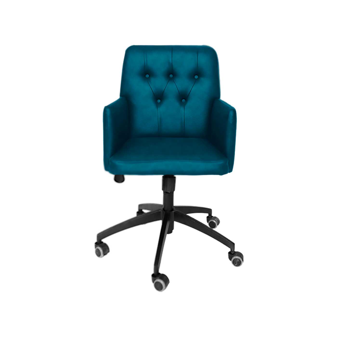 Sheffield Textured Blue Work Chair