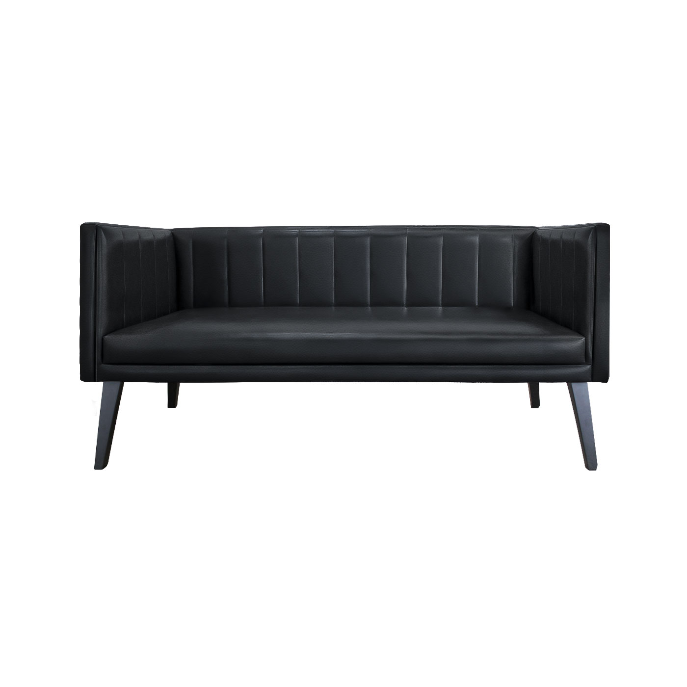 Melrose Black Double Sofa
