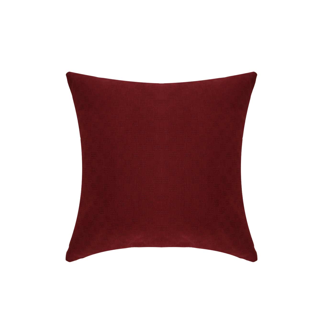 Muko Perforated Red Cushion