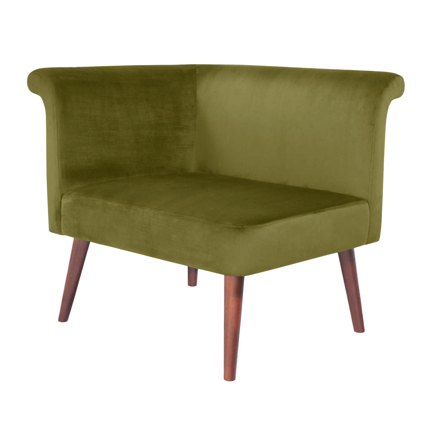 Pompeii  Dark Left Hand Single Sofa
