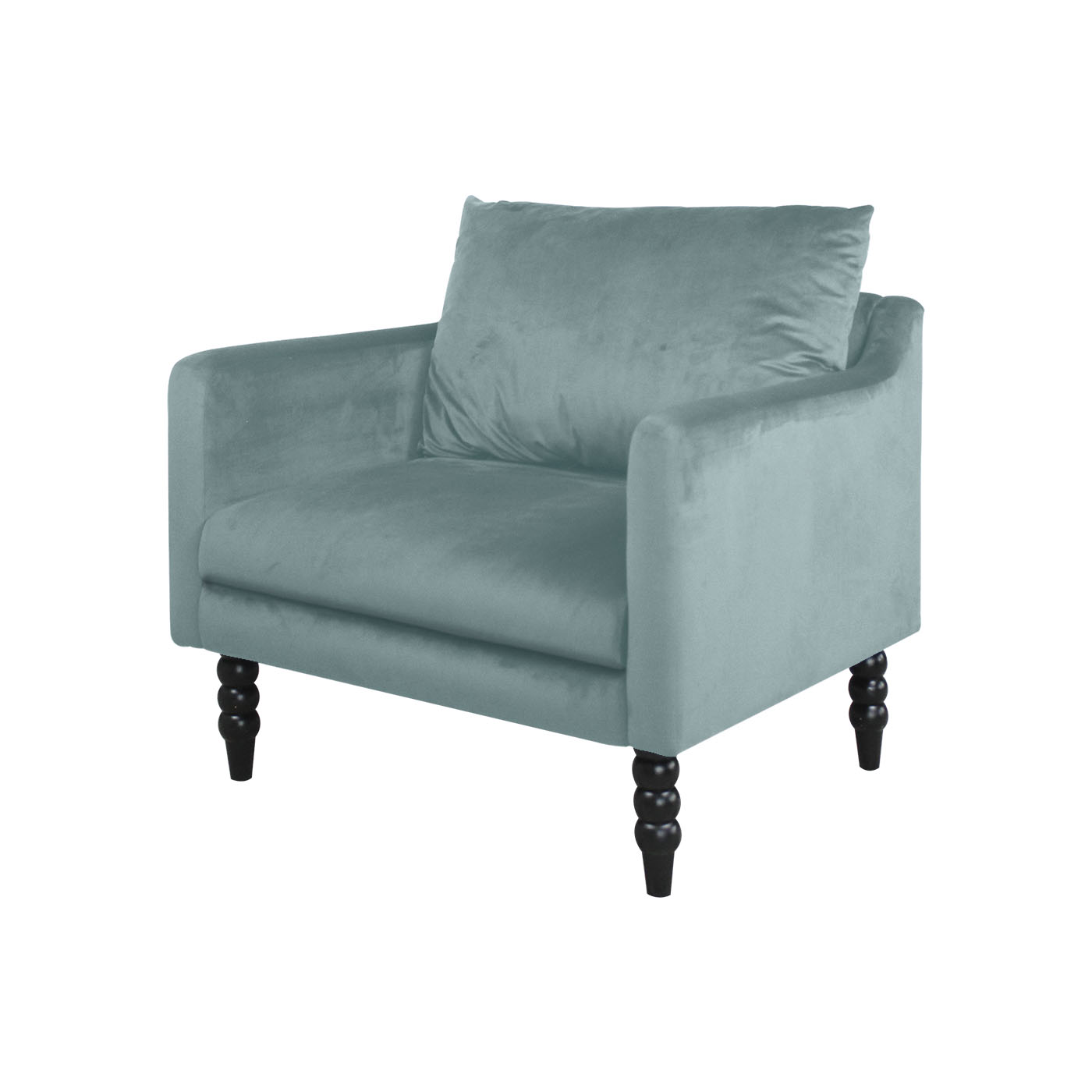 Knole  Ebony Single Sofa